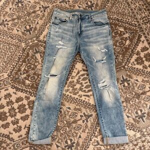 American Eagle Outfitters Light Blue Skinny Jeans